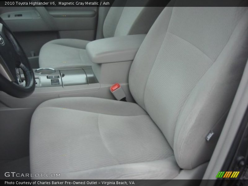 Magnetic Gray Metallic / Ash 2010 Toyota Highlander V6