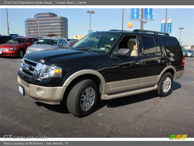 Tuxedo Black / Camel 2010 Ford Expedition Eddie Bauer