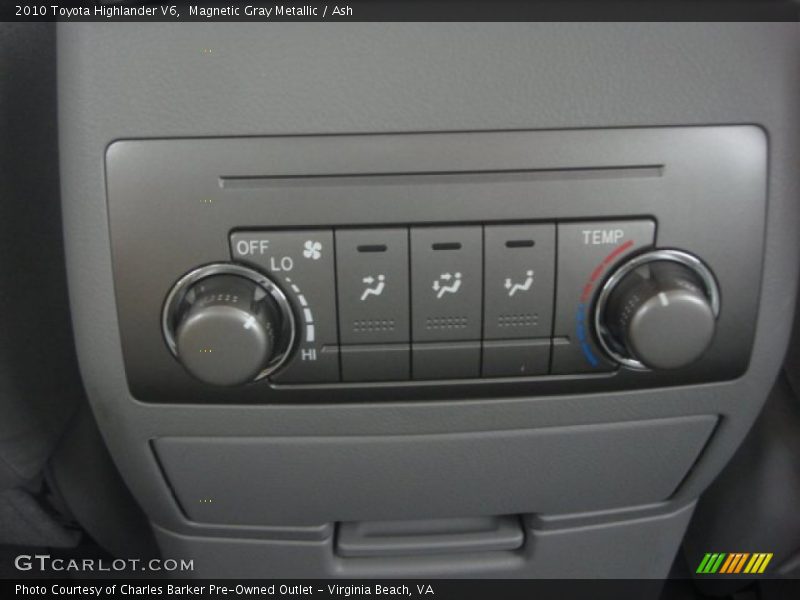 Magnetic Gray Metallic / Ash 2010 Toyota Highlander V6