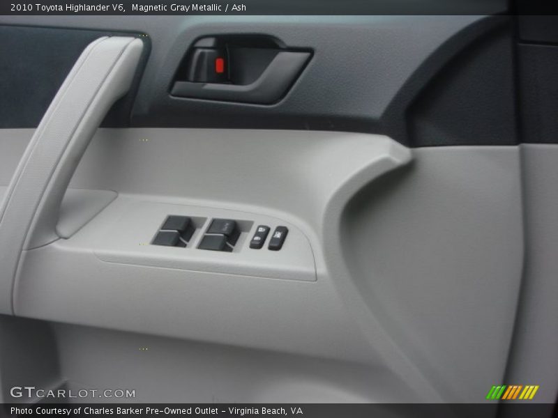 Magnetic Gray Metallic / Ash 2010 Toyota Highlander V6
