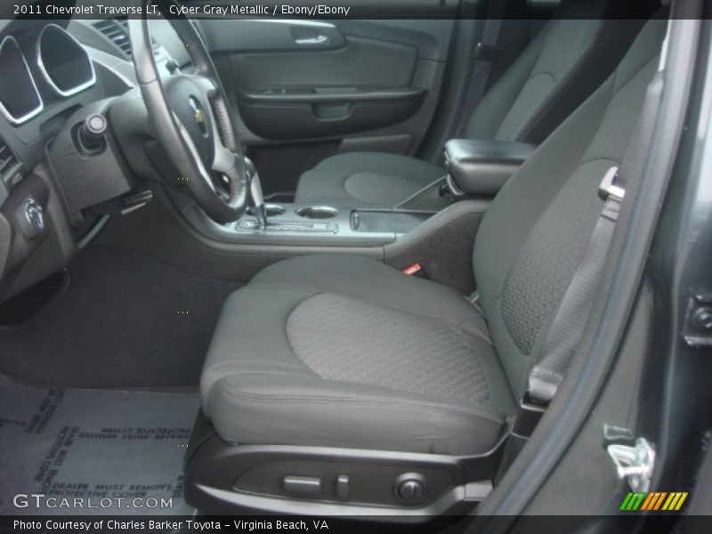 Front Seat of 2011 Traverse LT