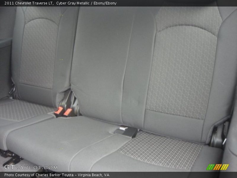 Cyber Gray Metallic / Ebony/Ebony 2011 Chevrolet Traverse LT