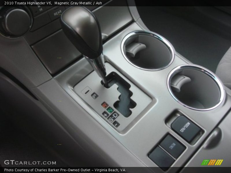 Magnetic Gray Metallic / Ash 2010 Toyota Highlander V6