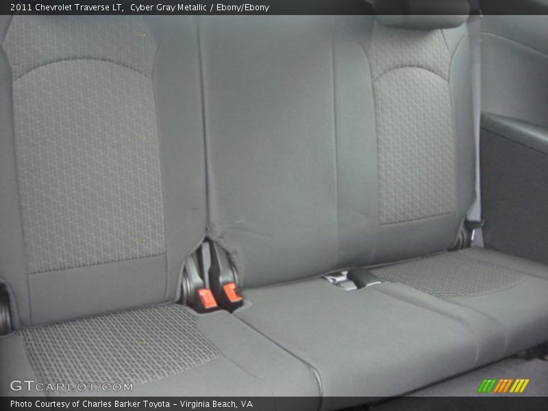 Cyber Gray Metallic / Ebony/Ebony 2011 Chevrolet Traverse LT