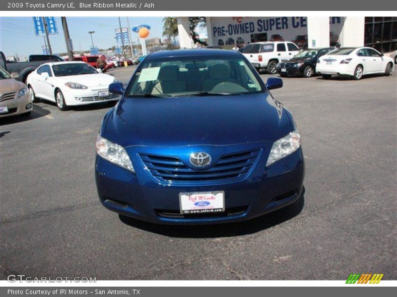 Blue Ribbon Metallic / Ash 2009 Toyota Camry LE