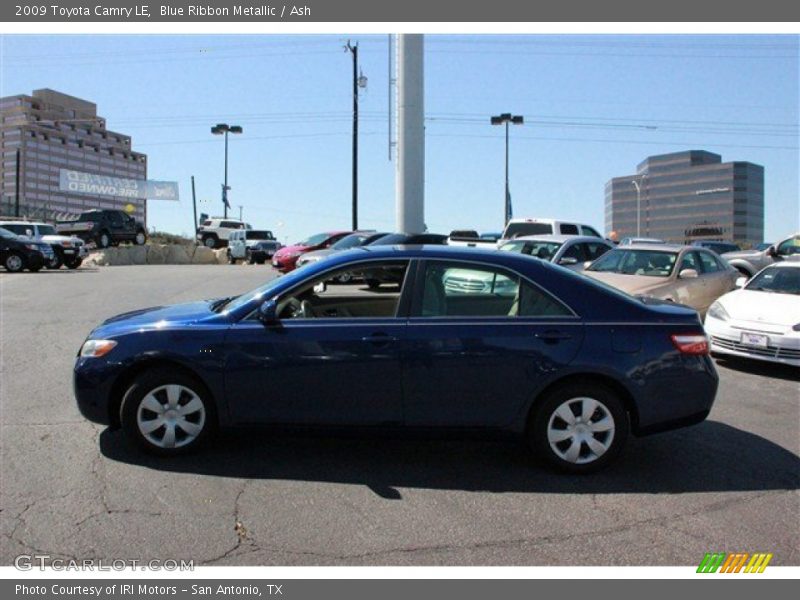 Blue Ribbon Metallic / Ash 2009 Toyota Camry LE