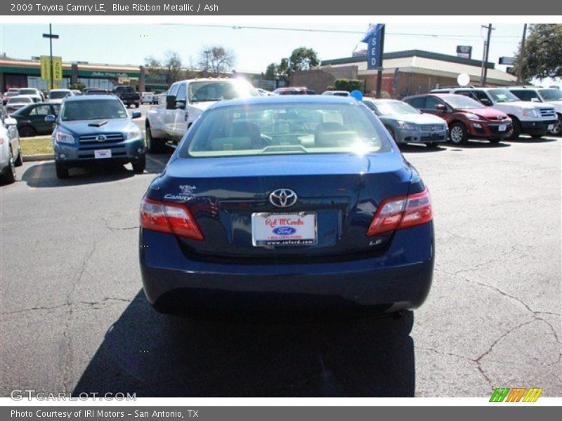 Blue Ribbon Metallic / Ash 2009 Toyota Camry LE