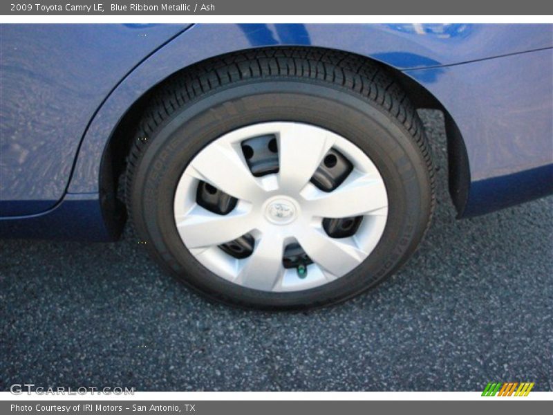 Blue Ribbon Metallic / Ash 2009 Toyota Camry LE