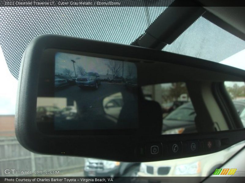 Cyber Gray Metallic / Ebony/Ebony 2011 Chevrolet Traverse LT