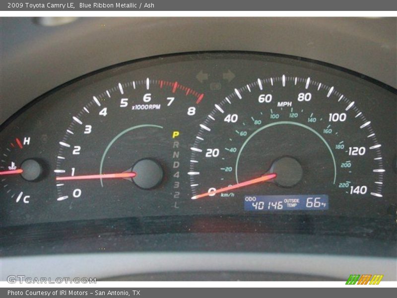 Blue Ribbon Metallic / Ash 2009 Toyota Camry LE