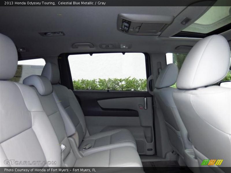 Celestial Blue Metallic / Gray 2013 Honda Odyssey Touring
