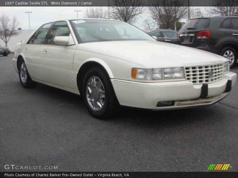 White Diamond / Camel 1997 Cadillac Seville STS