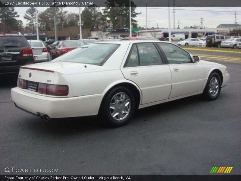 White Diamond / Camel 1997 Cadillac Seville STS