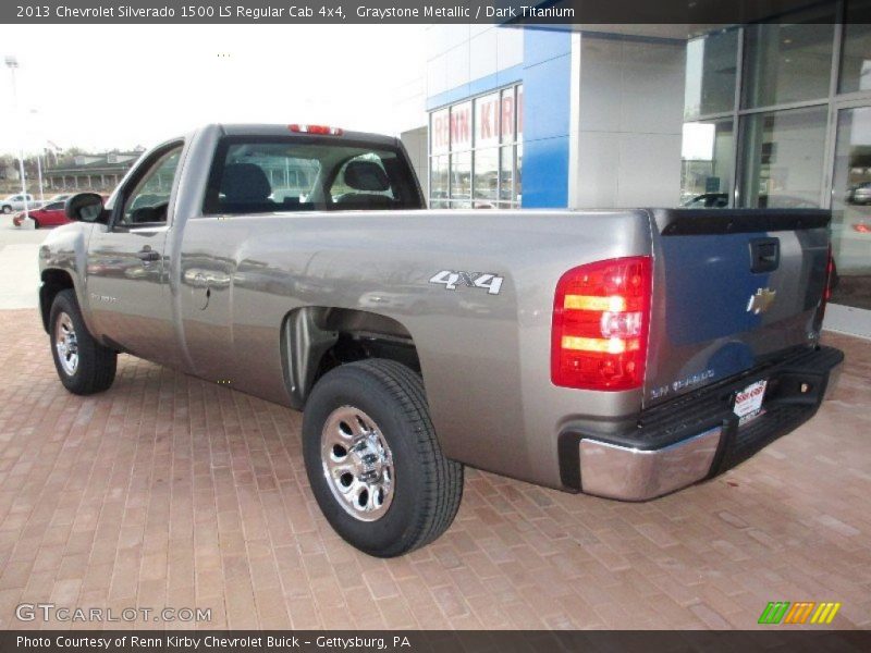 Graystone Metallic / Dark Titanium 2013 Chevrolet Silverado 1500 LS Regular Cab 4x4