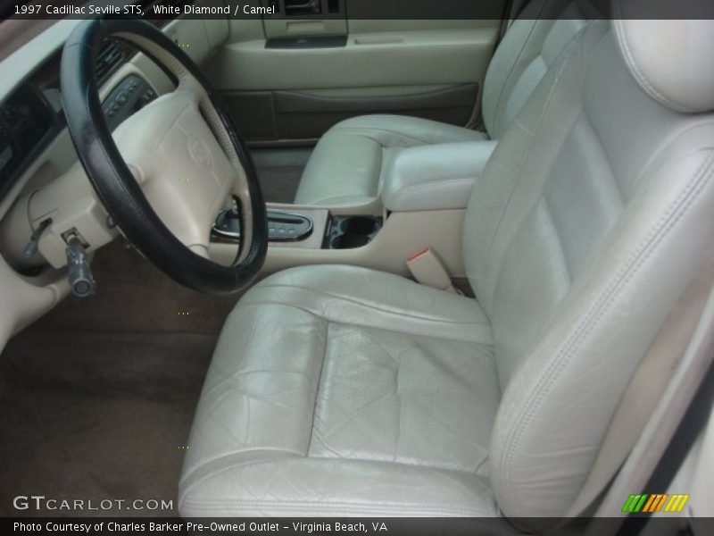 White Diamond / Camel 1997 Cadillac Seville STS