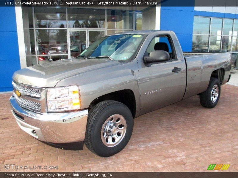 Front 3/4 View of 2013 Silverado 1500 LS Regular Cab 4x4