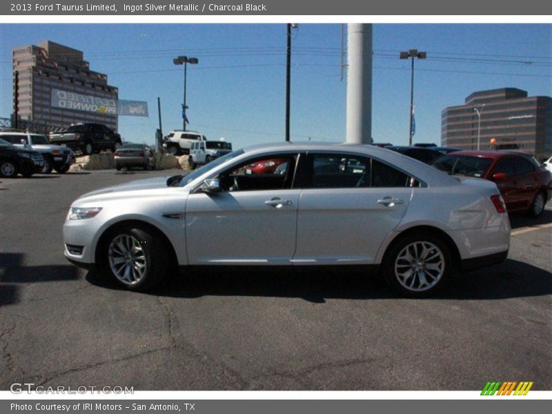 Ingot Silver Metallic / Charcoal Black 2013 Ford Taurus Limited