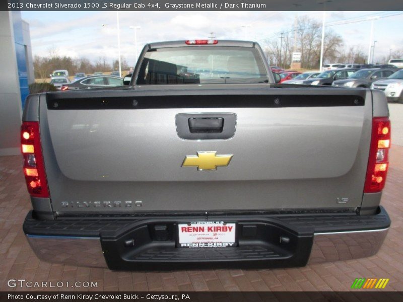 Graystone Metallic / Dark Titanium 2013 Chevrolet Silverado 1500 LS Regular Cab 4x4