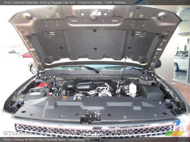 Graystone Metallic / Dark Titanium 2013 Chevrolet Silverado 1500 LS Regular Cab 4x4