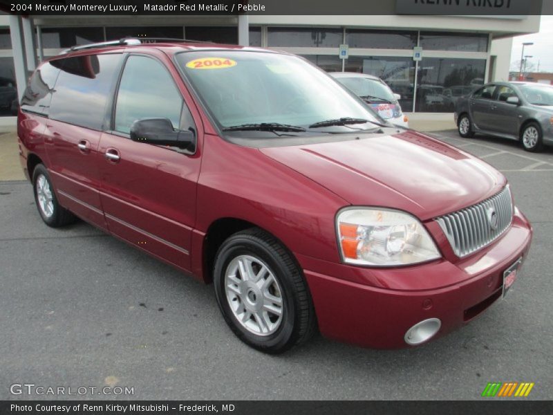 Matador Red Metallic / Pebble 2004 Mercury Monterey Luxury