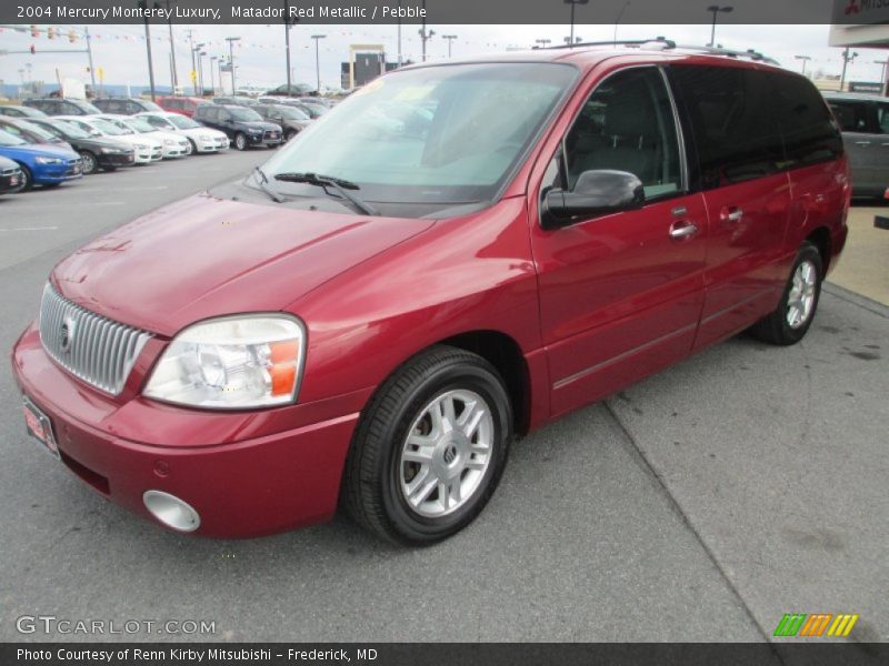 Matador Red Metallic / Pebble 2004 Mercury Monterey Luxury