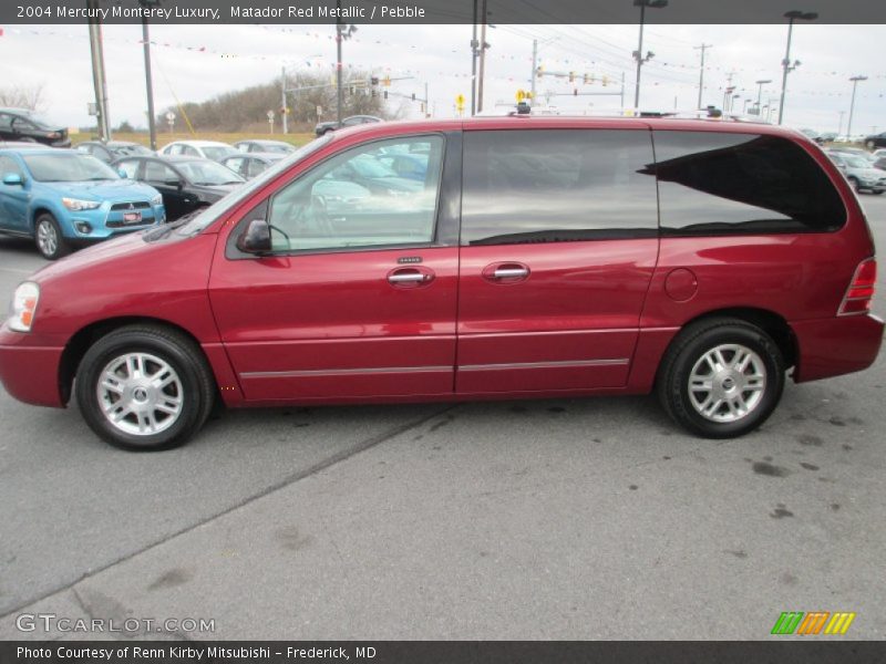 Matador Red Metallic / Pebble 2004 Mercury Monterey Luxury