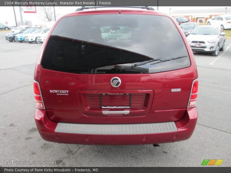 Matador Red Metallic / Pebble 2004 Mercury Monterey Luxury