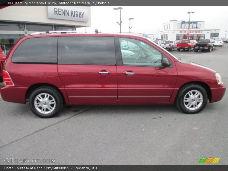 Matador Red Metallic / Pebble 2004 Mercury Monterey Luxury