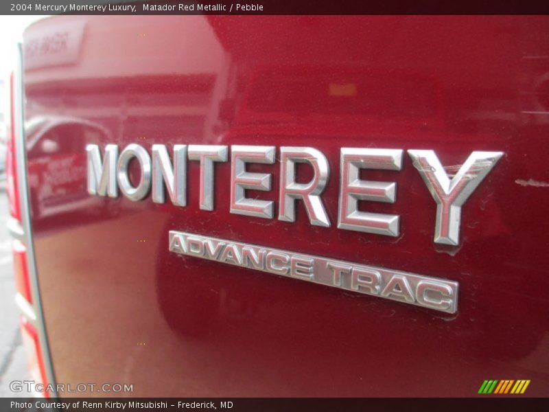 Matador Red Metallic / Pebble 2004 Mercury Monterey Luxury