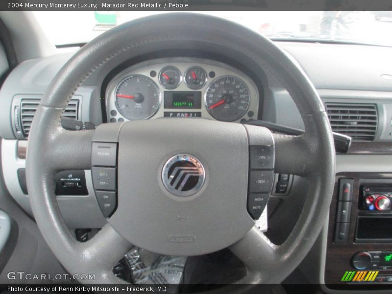 Matador Red Metallic / Pebble 2004 Mercury Monterey Luxury