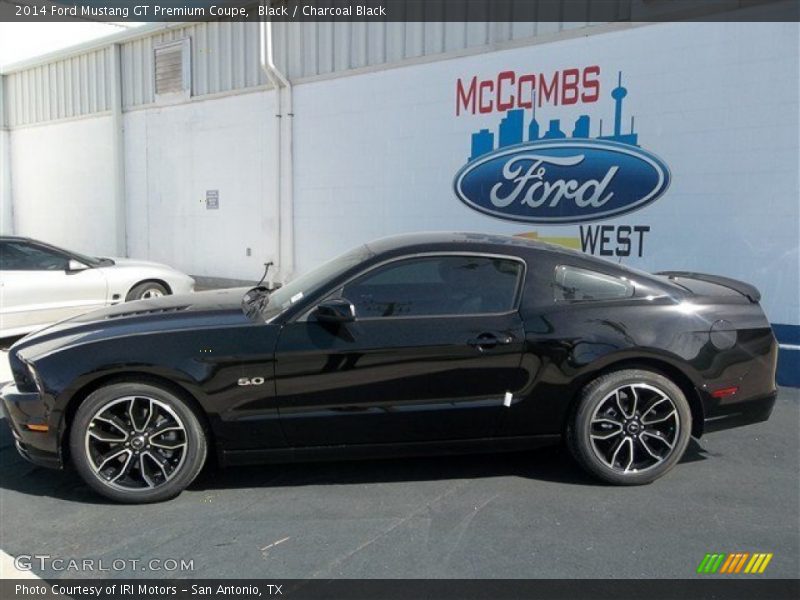 Black / Charcoal Black 2014 Ford Mustang GT Premium Coupe