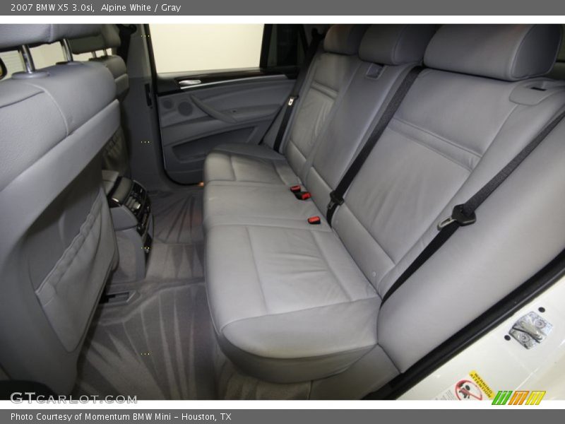 Rear Seat of 2007 X5 3.0si