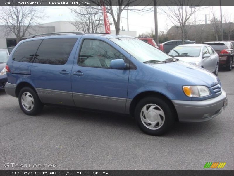  2003 Sienna XLE Denim Blue Pearl