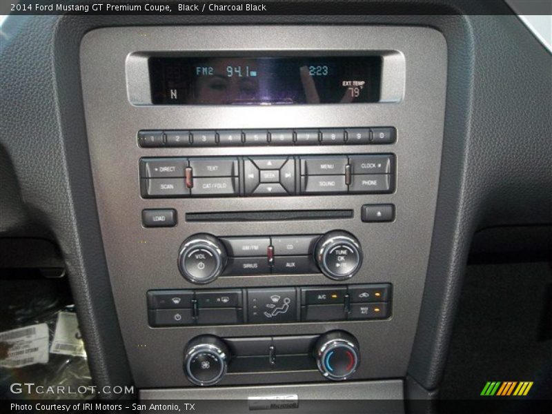 Controls of 2014 Mustang GT Premium Coupe