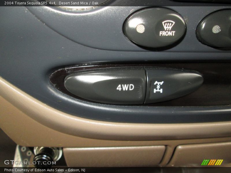 Controls of 2004 Sequoia SR5 4x4