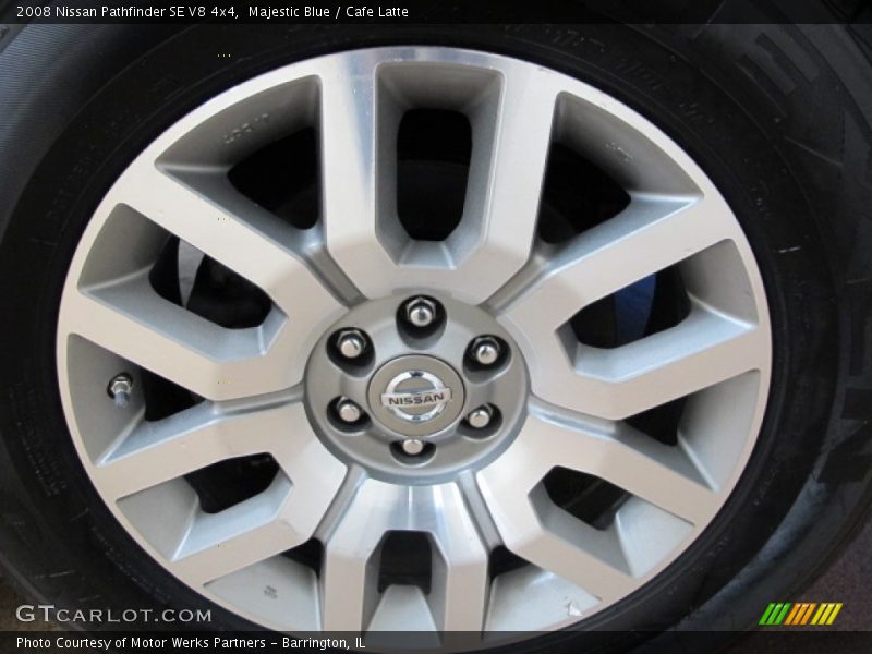 Majestic Blue / Cafe Latte 2008 Nissan Pathfinder SE V8 4x4