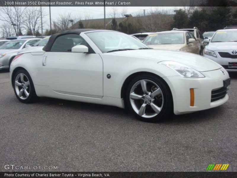  2008 350Z Enthusiast Roadster Pikes Peak White Pearl