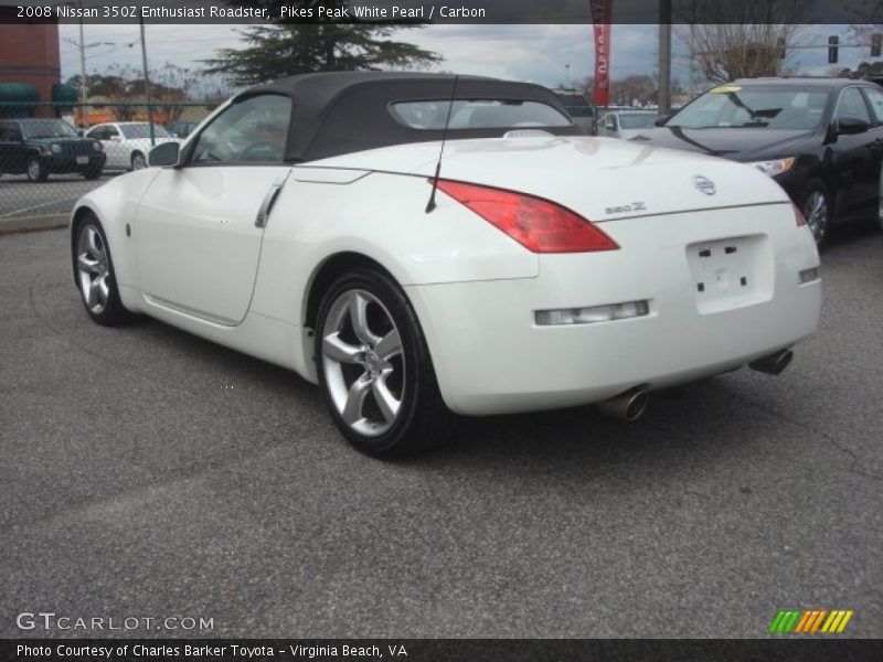 2008 350Z Enthusiast Roadster Pikes Peak White Pearl