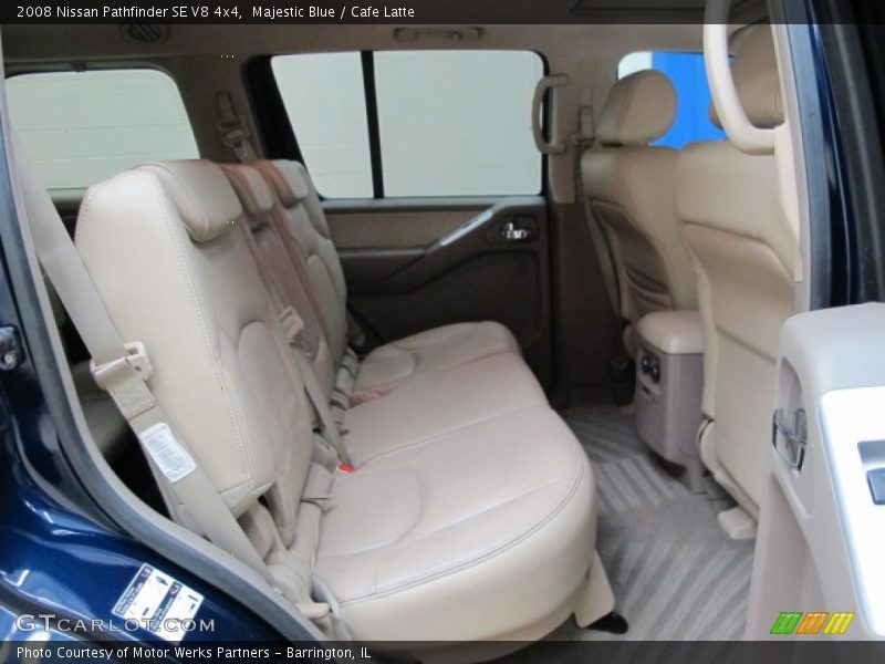 Majestic Blue / Cafe Latte 2008 Nissan Pathfinder SE V8 4x4