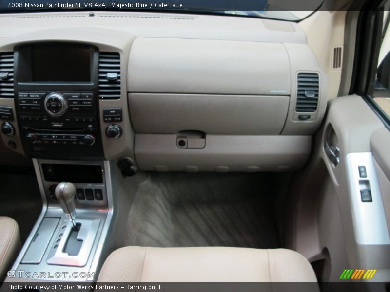 Majestic Blue / Cafe Latte 2008 Nissan Pathfinder SE V8 4x4