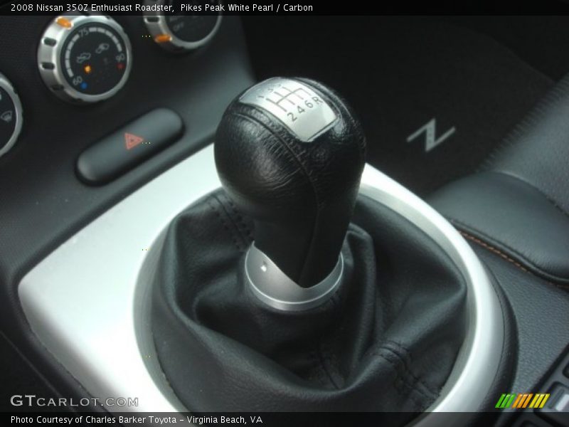  2008 350Z Enthusiast Roadster 6 Speed Manual Shifter