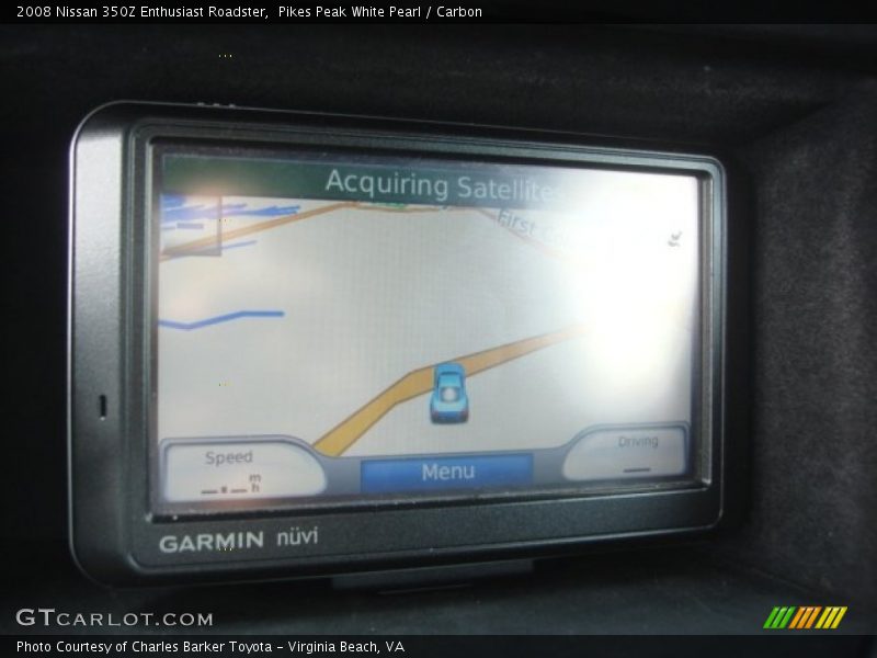Navigation of 2008 350Z Enthusiast Roadster