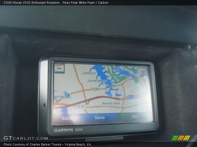 Navigation of 2008 350Z Enthusiast Roadster