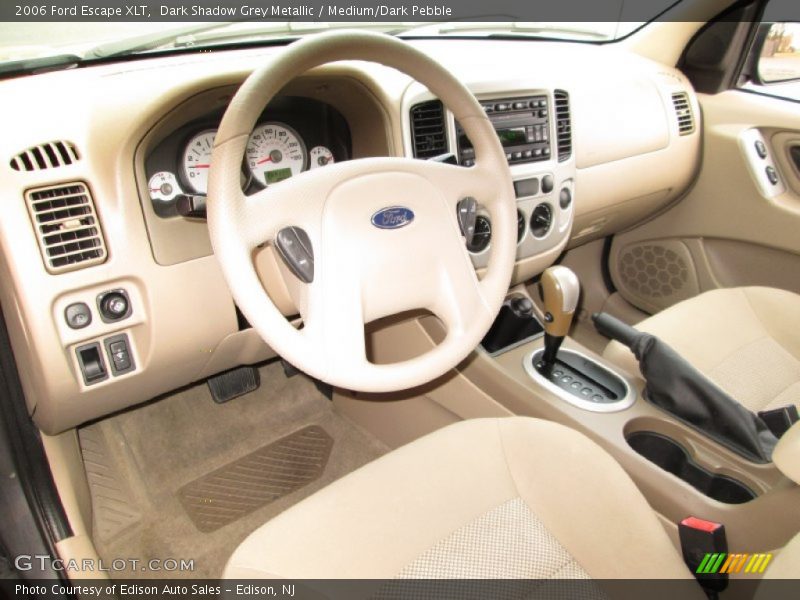 Dark Shadow Grey Metallic / Medium/Dark Pebble 2006 Ford Escape XLT