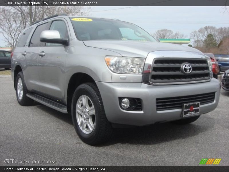 Silver Sky Metallic / Graphite 2008 Toyota Sequoia SR5