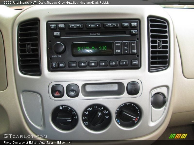 Dark Shadow Grey Metallic / Medium/Dark Pebble 2006 Ford Escape XLT
