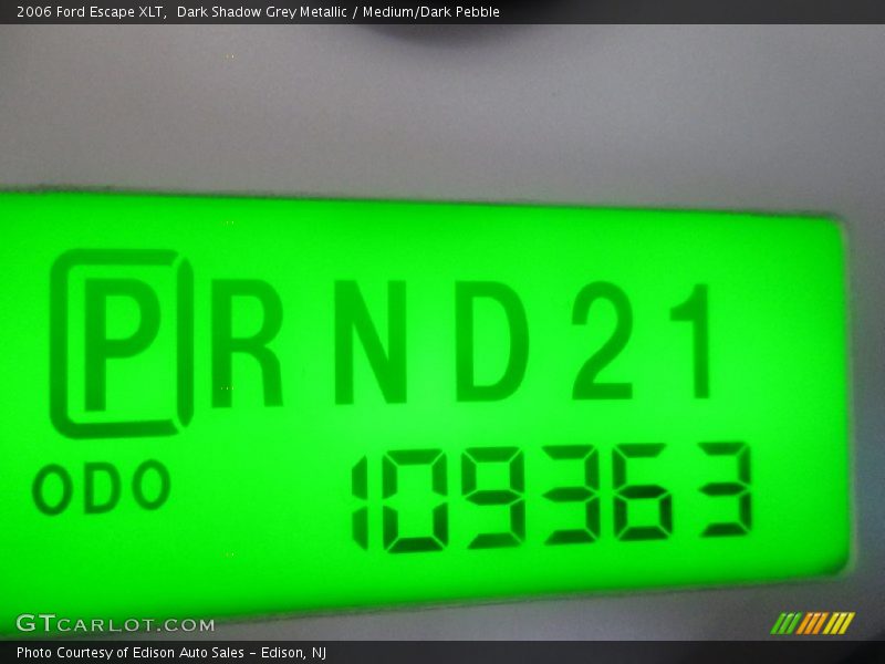 Dark Shadow Grey Metallic / Medium/Dark Pebble 2006 Ford Escape XLT