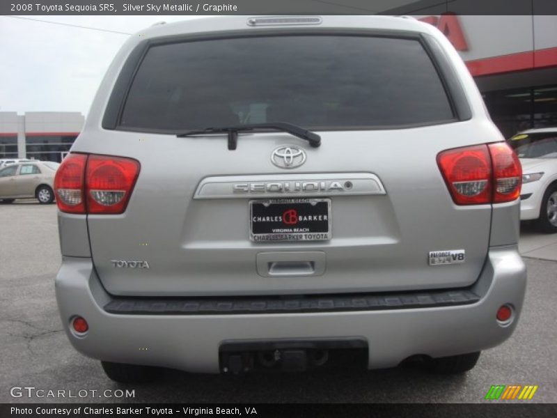 Silver Sky Metallic / Graphite 2008 Toyota Sequoia SR5