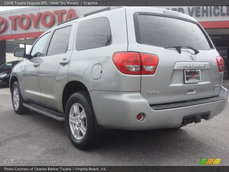 Silver Sky Metallic / Graphite 2008 Toyota Sequoia SR5