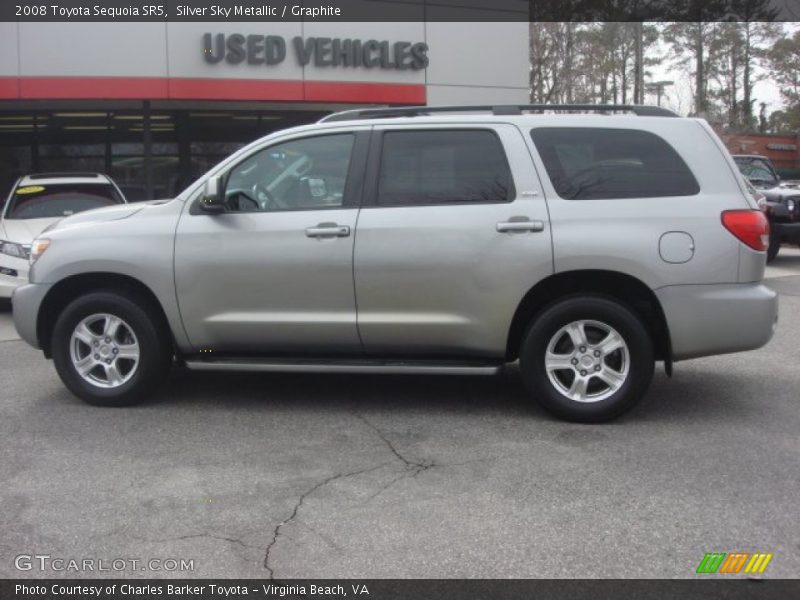 Silver Sky Metallic / Graphite 2008 Toyota Sequoia SR5